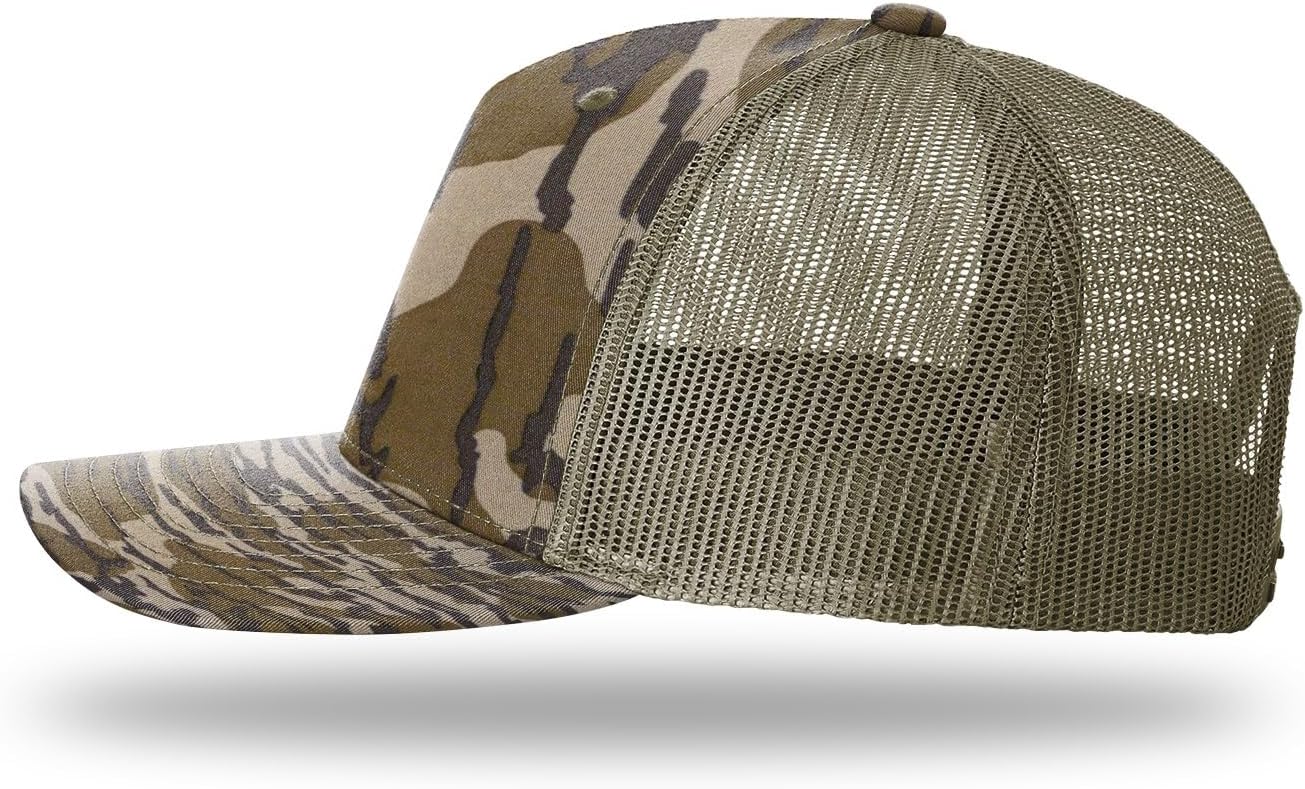 Richardson 112FP & 112PFP Classic Fit Five-Panel Snapback Trucker Cap |OSFM