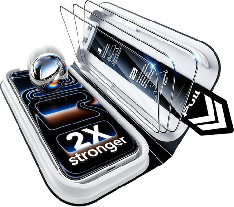 ESR 3 Pack for iPhone 17 Pro Max Screen Protector, Classic
