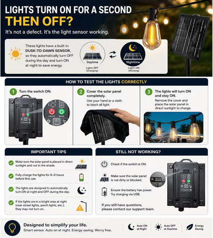 100FT Solar String Lights Outdoor Waterproof with Remote & Timer, LED Shatterproof ST38 Bulbs, USB & Solar Powered Patio Lights for Backyard, Porch, Garden, Wedding Decor, Dusk to Dawn Lighting