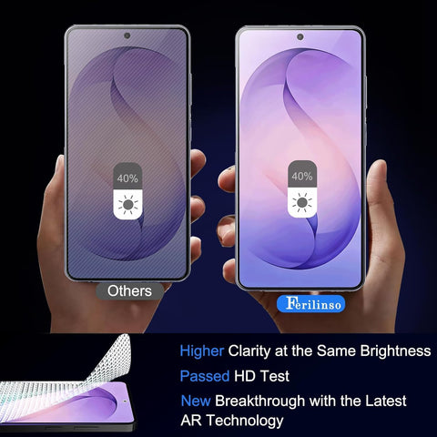 Ferilinso Screen Protector for Samsung Galaxy S26 Ultra, Tempered Glass