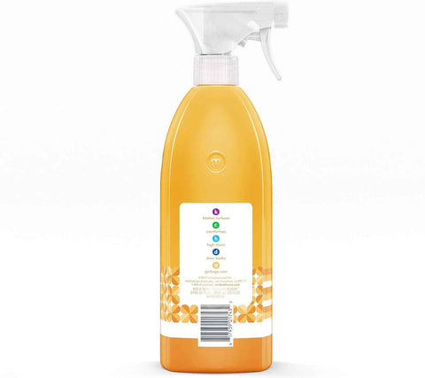 method All-Purpose Cleaner Spray, Citron, 28 fl oz, 8 Pack | Antibacterial Cleaner Kills 99.9% of Household Germs, Cleans and Sanitizes in One Step, Tough on Grease, Easy on Surfaces