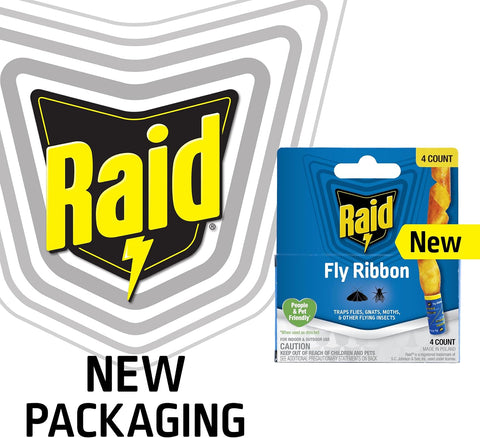 Raid FR3-RAID 4 Count Fly Catcher Ribbon (1-Pack)
