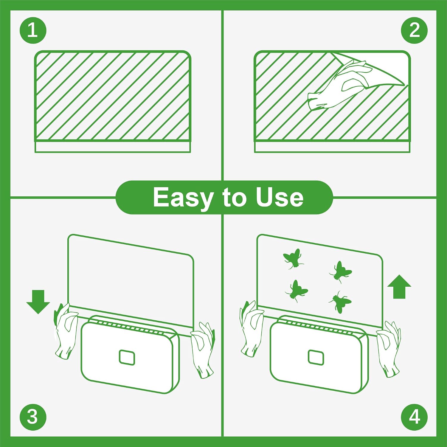 LFSYS 40 Packs Refill Card(Refills Only) for Plug in UV Light Trap