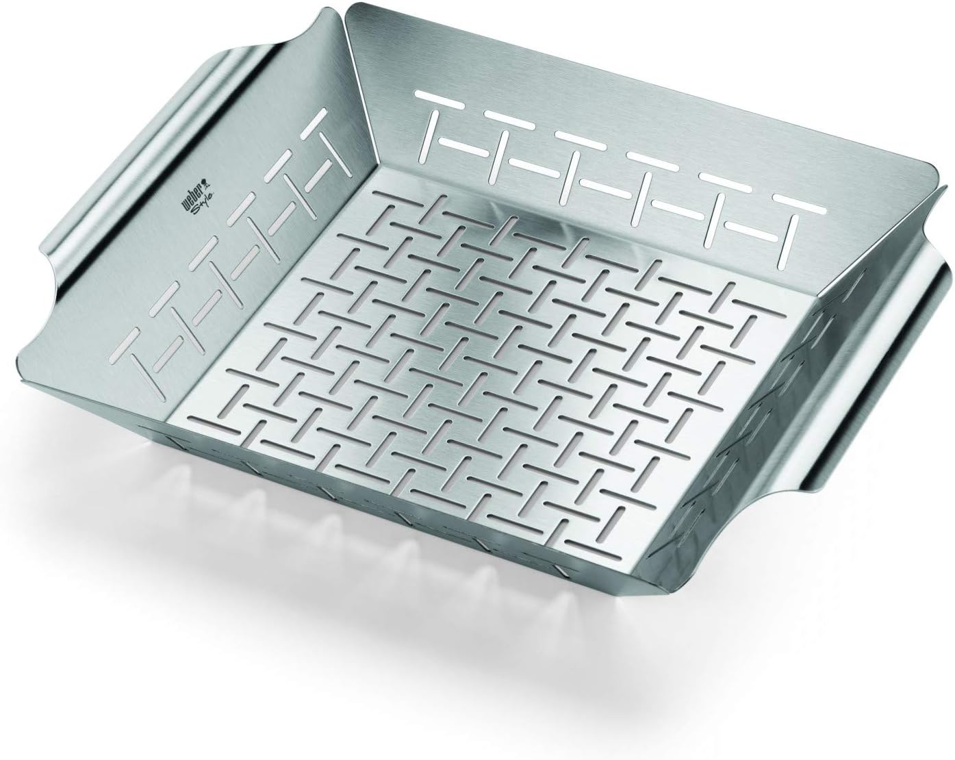 Weber® Deluxe Grilling Basket, Stainless Steel for Gourmet Grilling