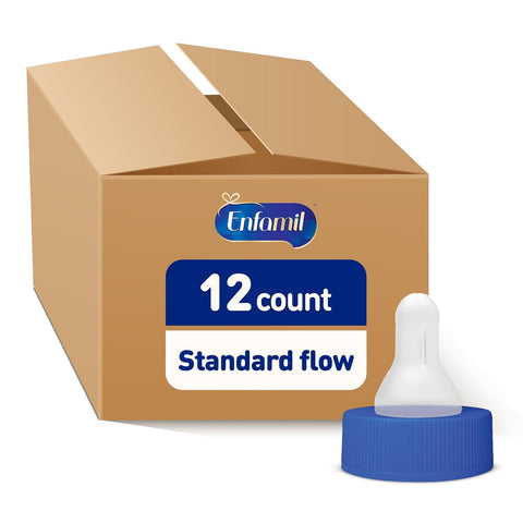 Enfamil Standard-Flow Soft Nipple for full-term infants, 12 CT