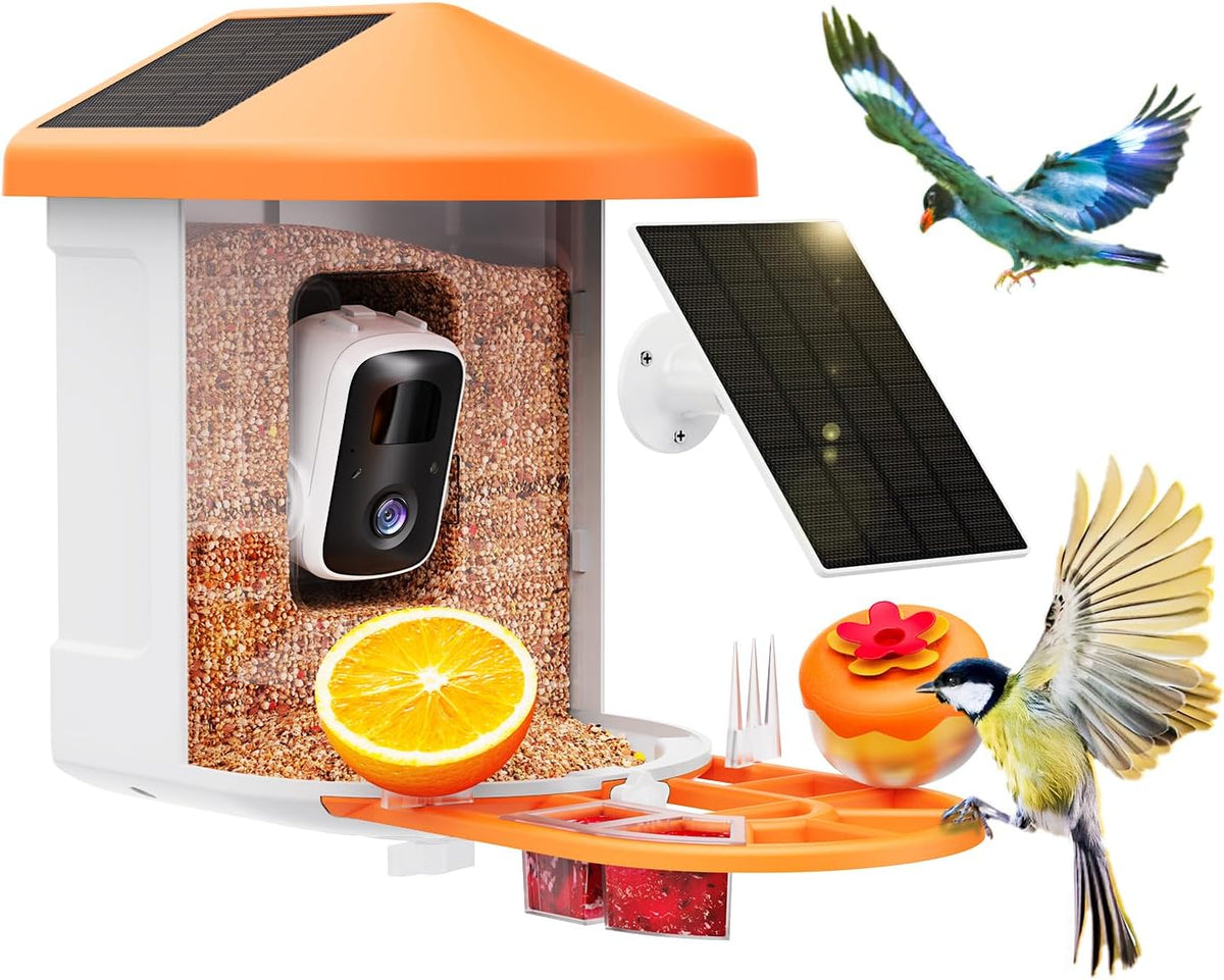 HARYMOR Bird Feeder with Camera