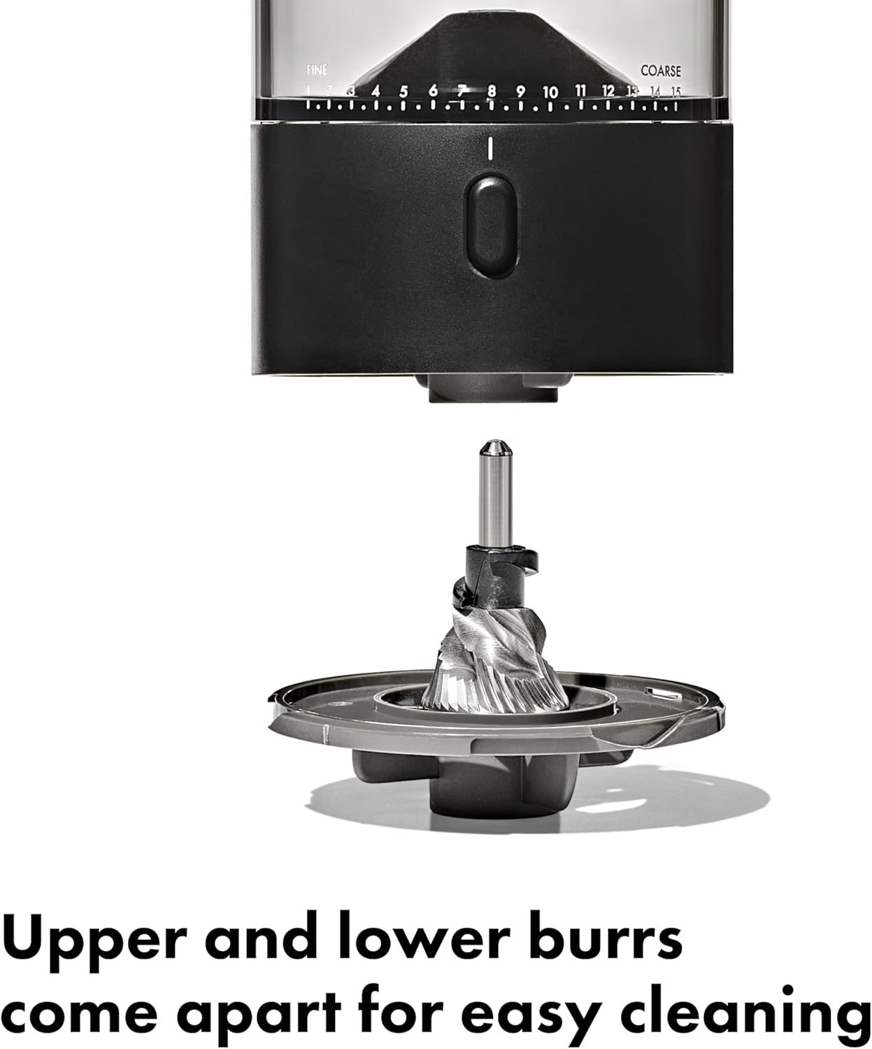 OXO Brew Compact Conical Burr Electric Coffee Bean Grinder - 50g Capacity
