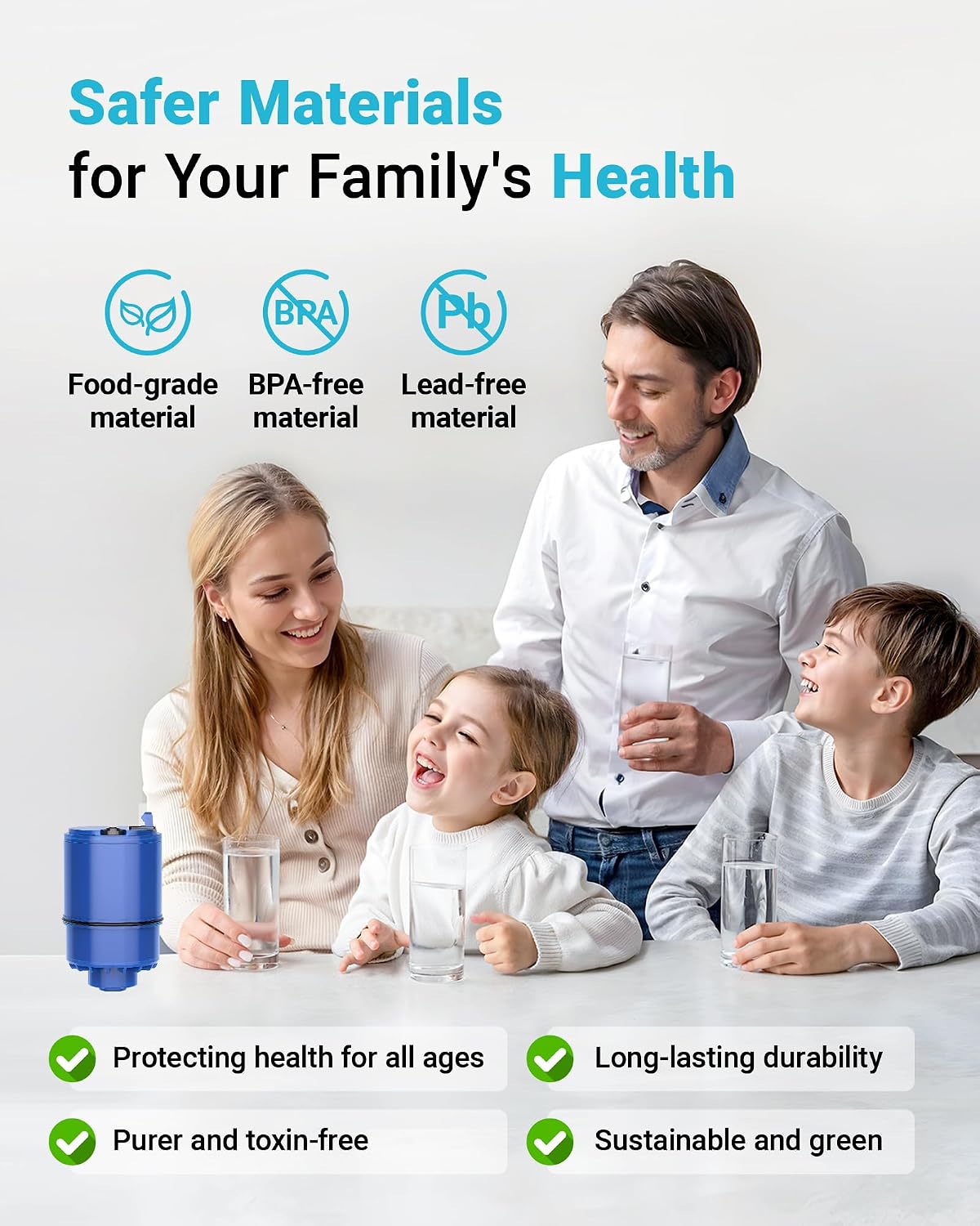 AQUA CREST Filter Replacement for PUR® Plus Water Filter Replacement