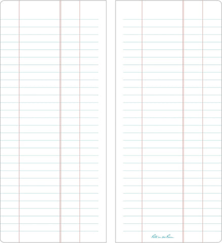 Rite in the Rain Weatherproof Soft Cover Tally Notebook, 3.5" x 8", Yellow Cover, Tally Pattern (No. 324)