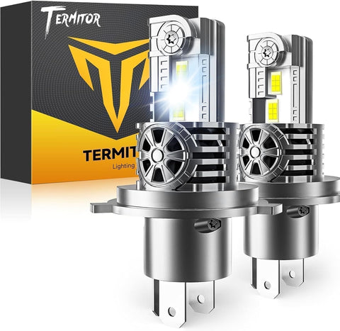 Termitor 2026 H4/9003 Light Bulbs, 130,000LM 15X Super Bright Special Bulb