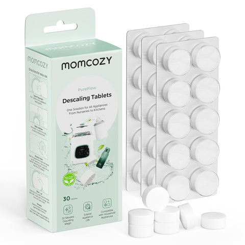 Momcozy Official Descaling Tablets Bottle Washers, 30 Tablets