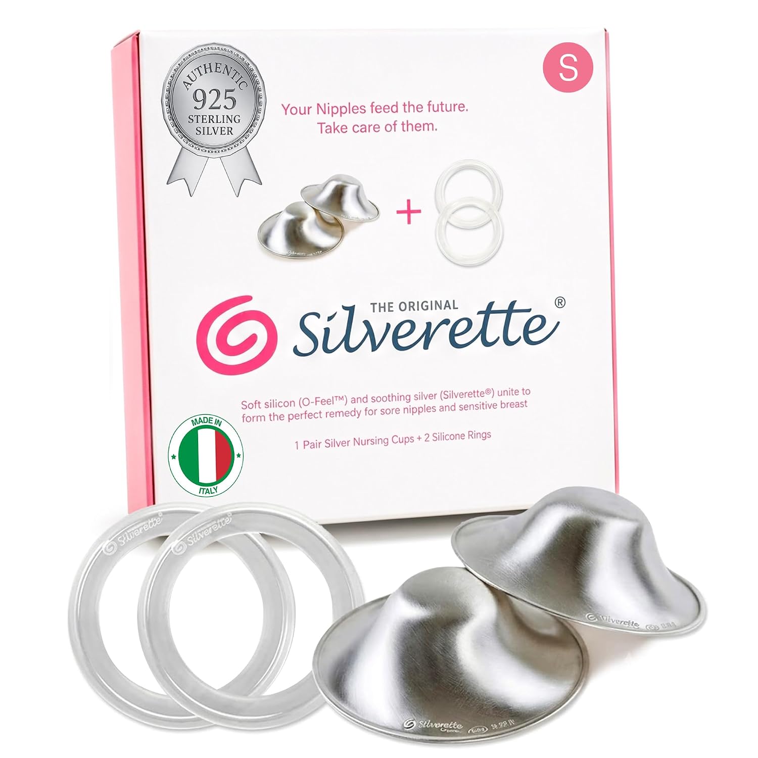 Silverette Nursing Cups, Postpartum Essentials, Real Silverette, L O-Feel