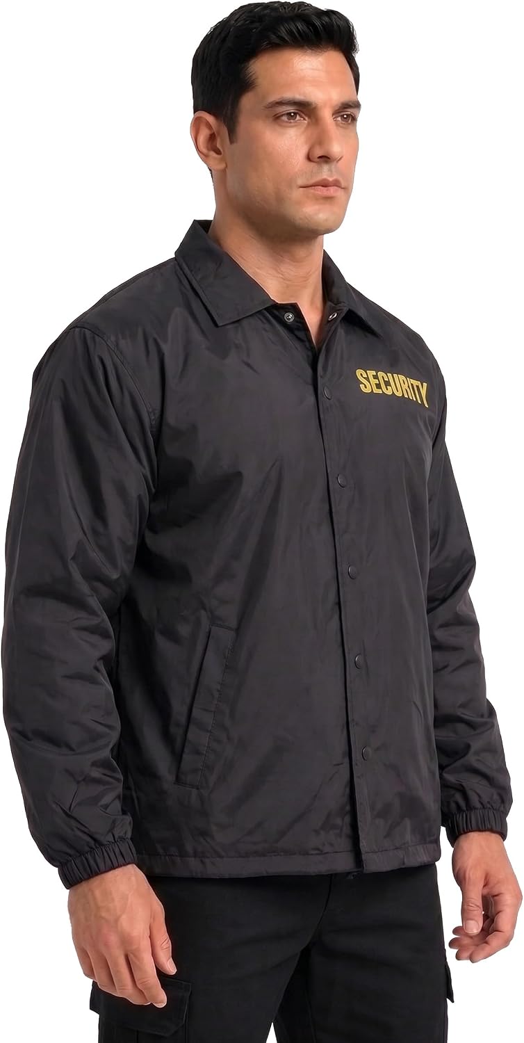 First Class 100% Nylon Windbreaker with Security I.D I