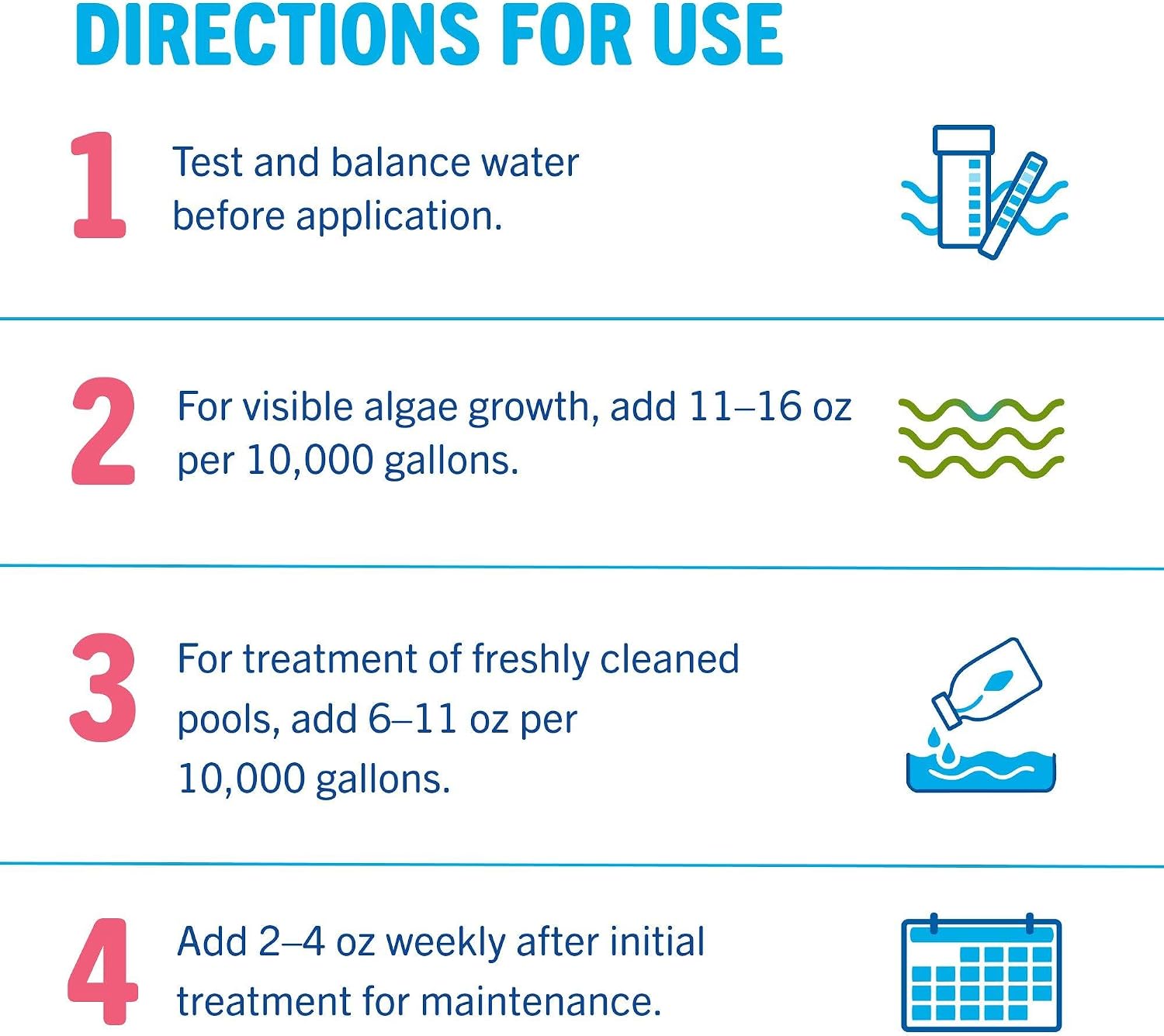 Leslie's Algae Preventative - 1 Gallon