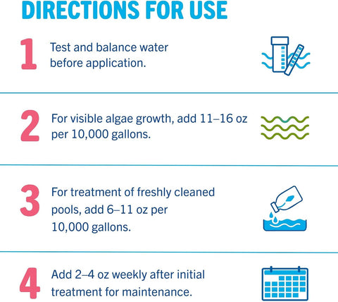 Leslie's Algae Preventative - 1 Gallon