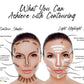 Aesthetica Cosmetics Cream Contour and Highlighting Makeup Kit - Contouring Foundation/Concealer Palette - Vegan & Cruelty Free - Step-by-Step Instructions Included