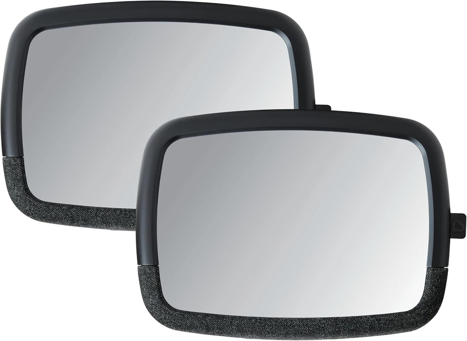 Munchkin Pivot 360 Baby Car Mirror for Rear-Facing Car Seats, Black, 1 Pack