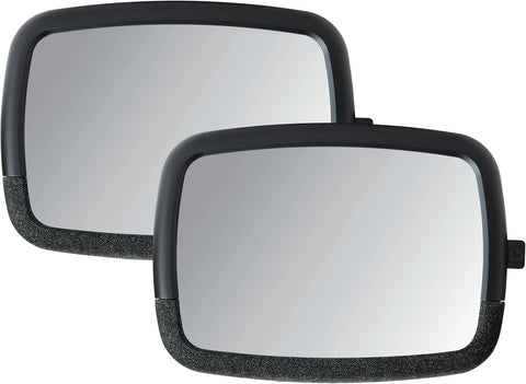 Munchkin Pivot 360 Baby Car Mirror for Rear-Facing Car Seats, Black, 1 Pack