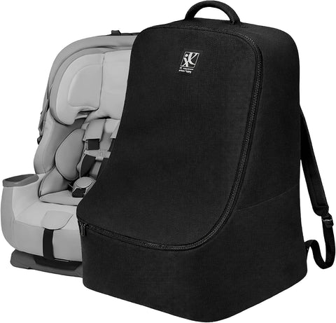 J.L. Childress Padded Backpack Car Seat Travel Bag - Ultimate, Black