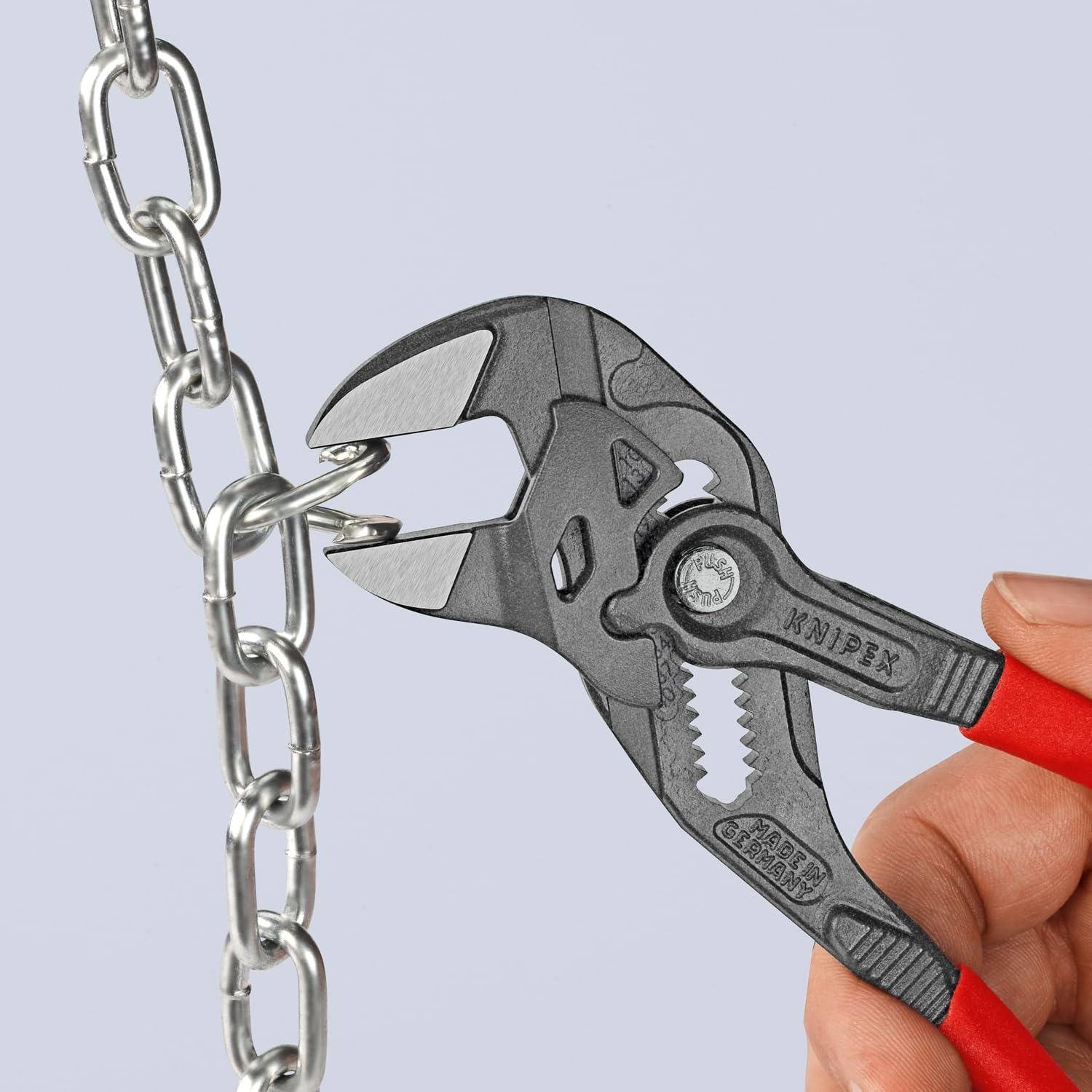 KNIPEX Tools - Pliers Wrench, Black Finish (8601180), 7 1/4-Inch, Black Finish