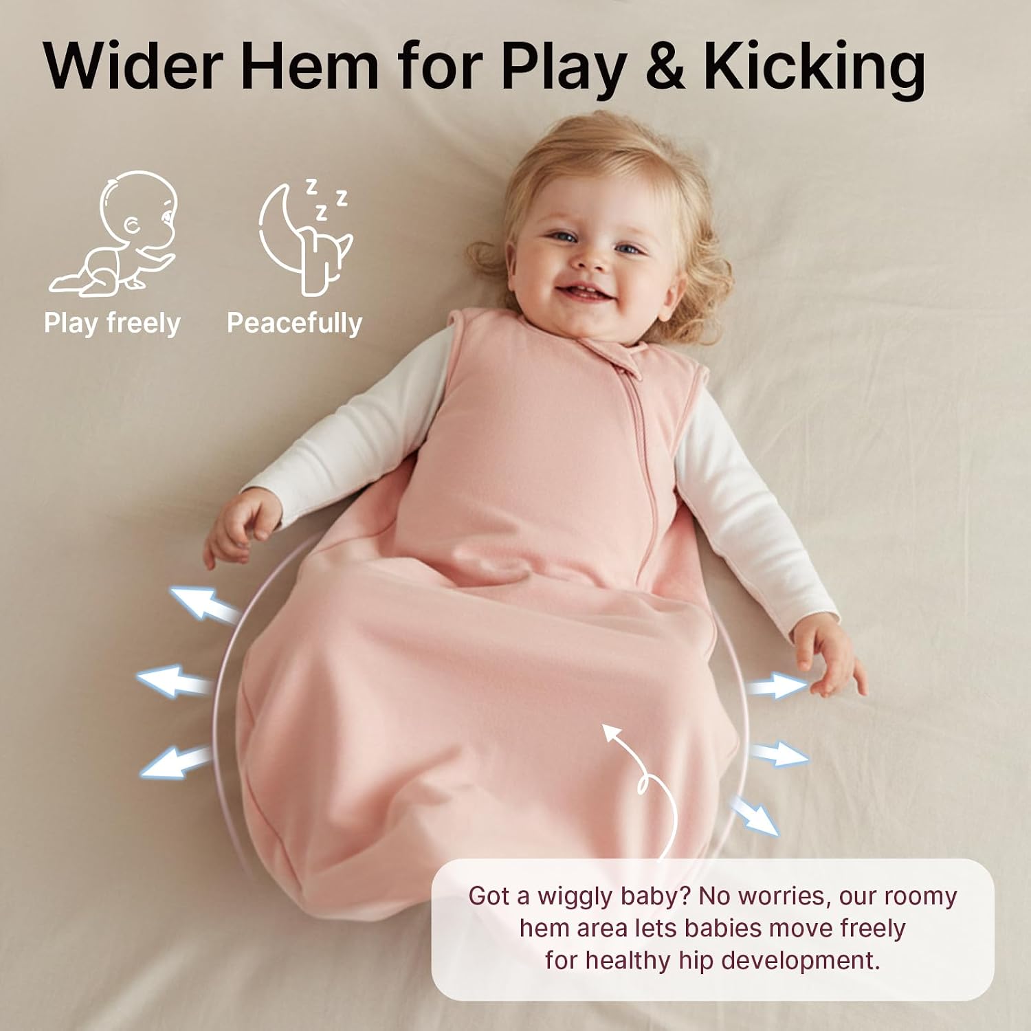 Rayon Made from Bamboo Sleep Sack 12-18 Months 1.0 TOG