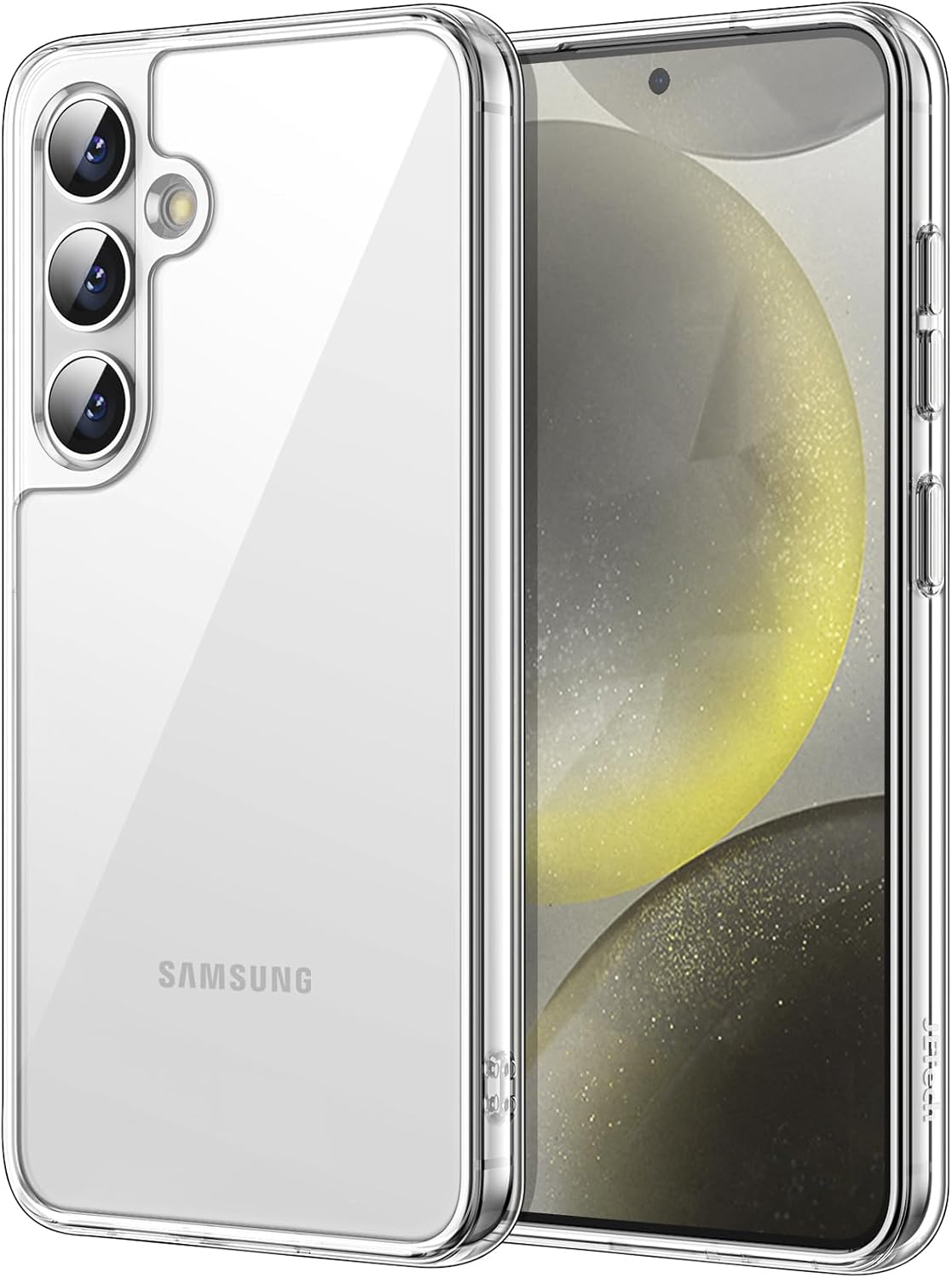 JETech Case for Samsung Galaxy S24 Plus, Anti-Yellowing, Clear