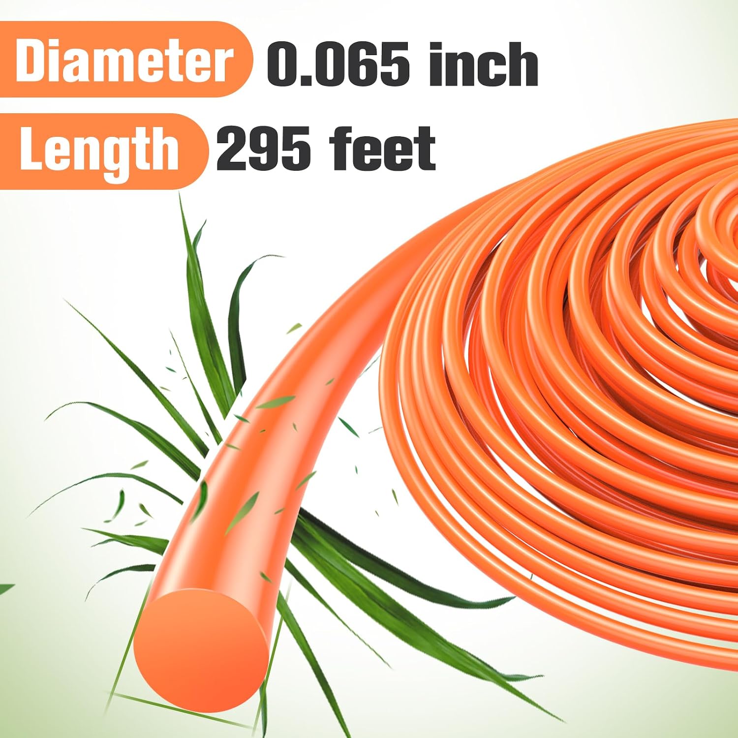 String Trimmer Line .065", 295 Feet Round Weed Eater String