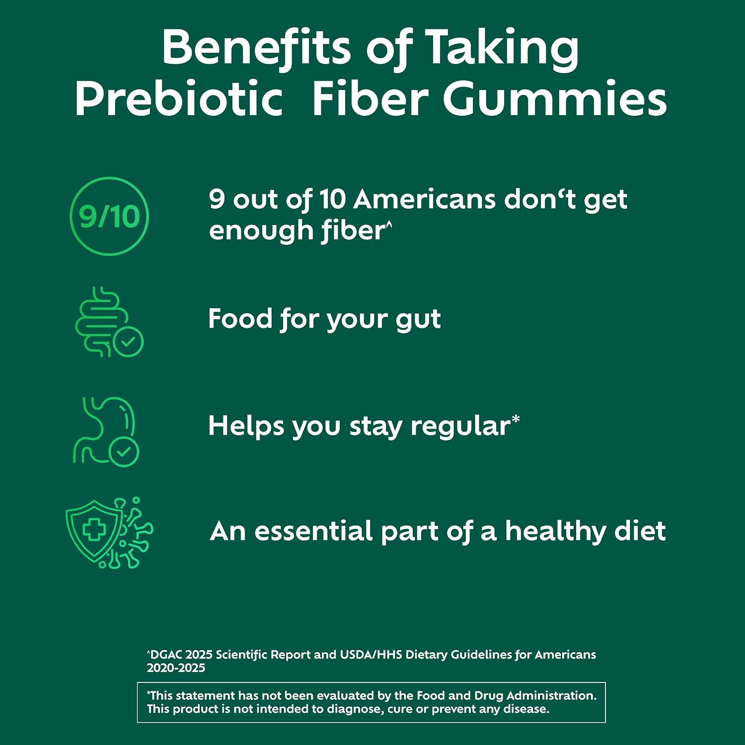 Benefiber Prebiotic Fiber Supplement Gummies, Assorted Fruit Flavor, 81 Ct