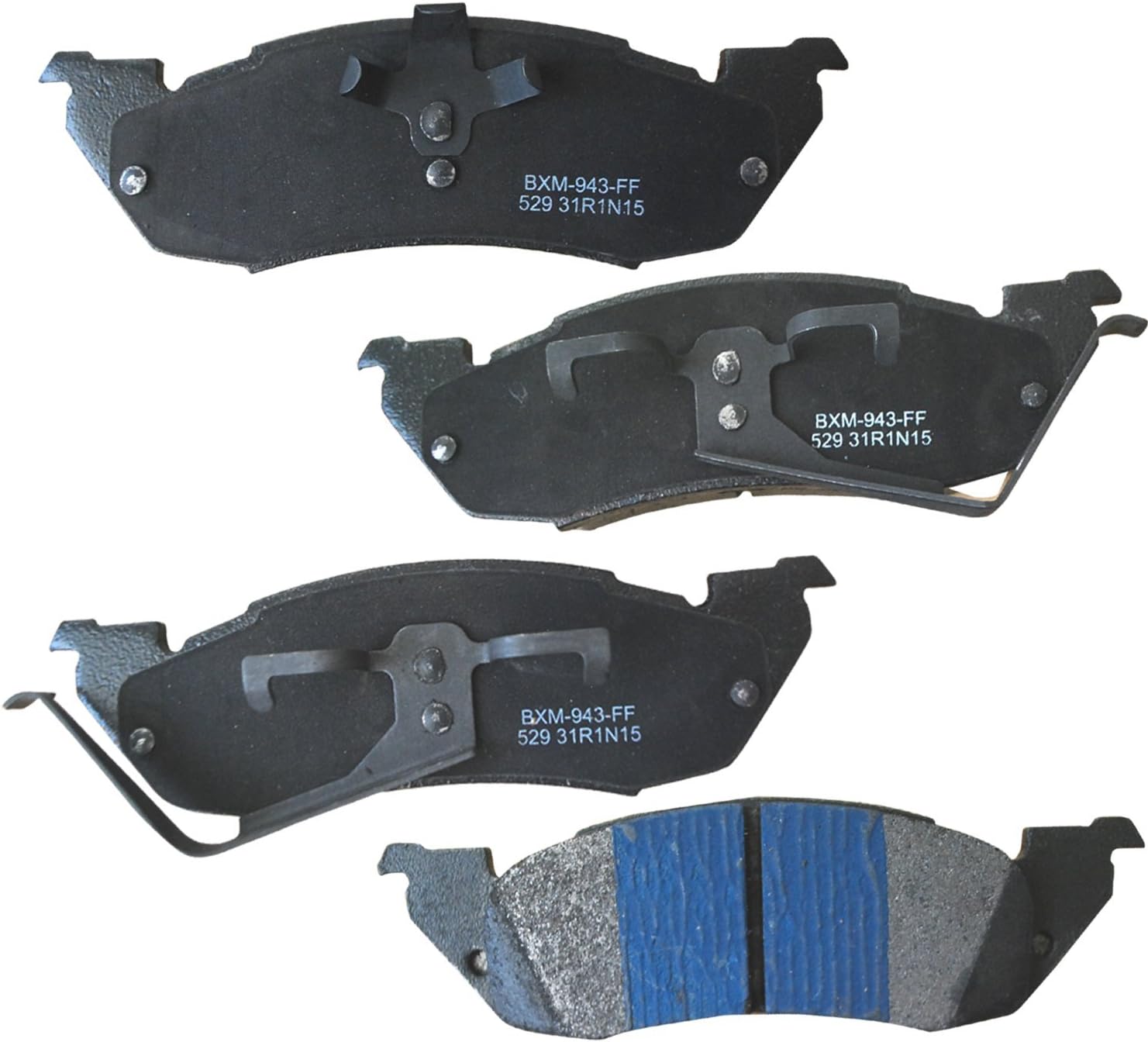 Bendix Premium SBM529 Semi-Metallic Front Brake Pads for Dodge Dakota 1998-1991