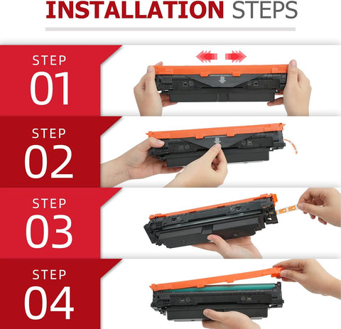 069 069H Toner Cartridge Set for Canon MF753Cdw 069 MF751Cdw High Capacity