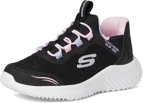 Skechers Girls' Bounder Simple Cute Shoe