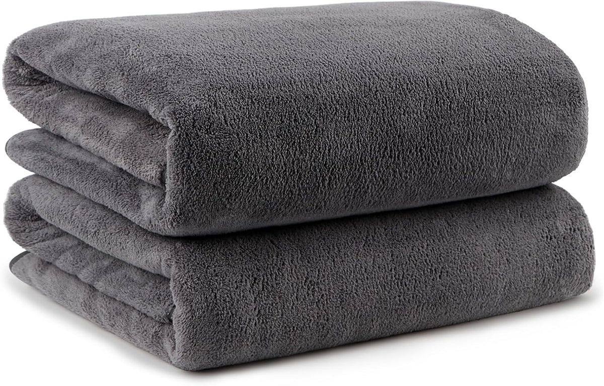 Orighty Bath Towels, Soft Feel Bath Towel, 2 Pack (27'' x 54'')