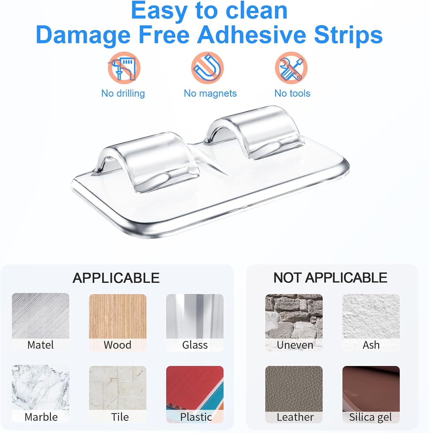 Hetyue Hooks for Outdoor String Lights Clips: 26Pcs Heavy Duty Light Hook