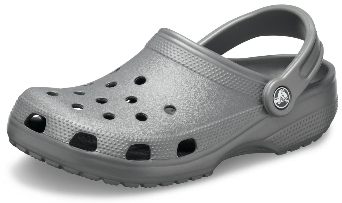 Crocs Unisex-Adult Classic Clogs (Best Sellers), Slate Grey, 9 Men/11 Women