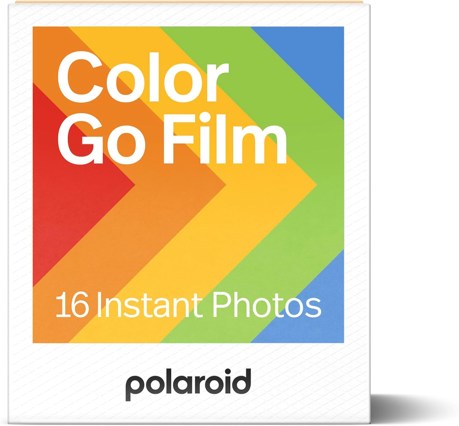 Polaroid Go Color Film, White Frame, 16 Photos (6017), Compatible with Go Cameras Only