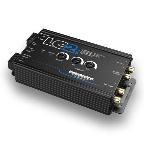 AudioControl LC2i 2-Channel Line Out Converter with Dash Remote & AccuBASS