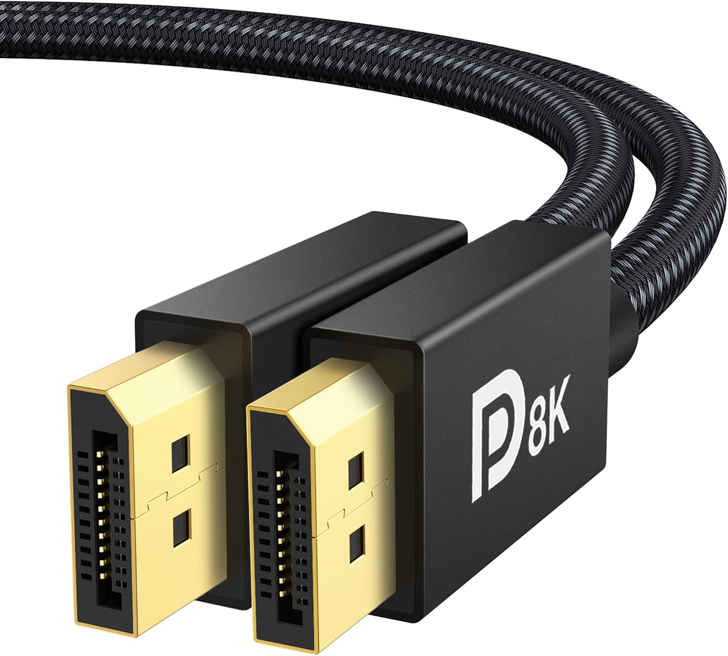 IVANKY VESA Certified 8K DisplayPort Cable 1.4, 6.6ft DP Cable Supports HDR