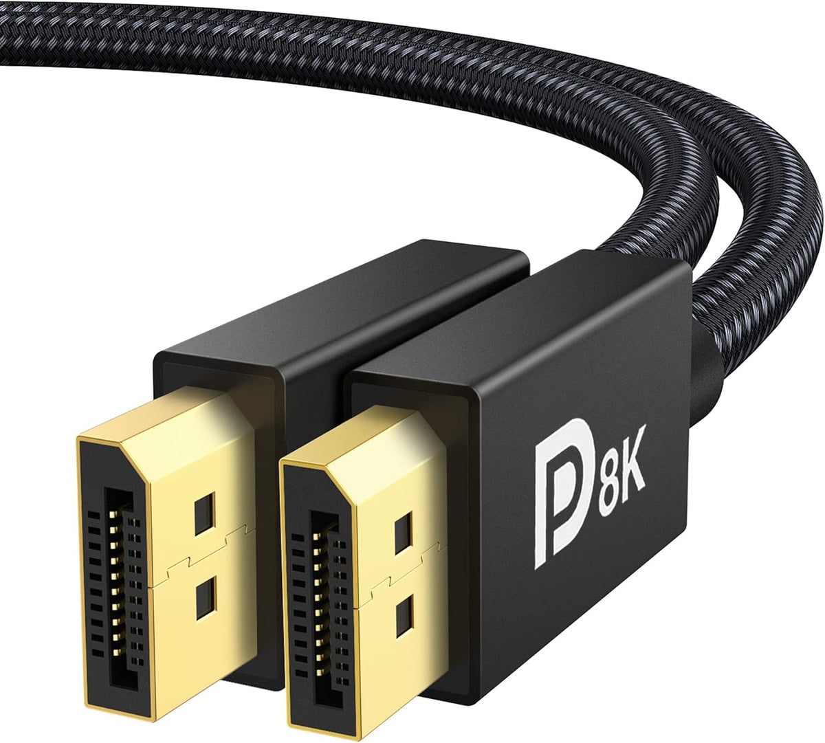 IVANKY VESA Certified 8K DisplayPort Cable 1.4, 6.6ft DP Cable Supports HDR
