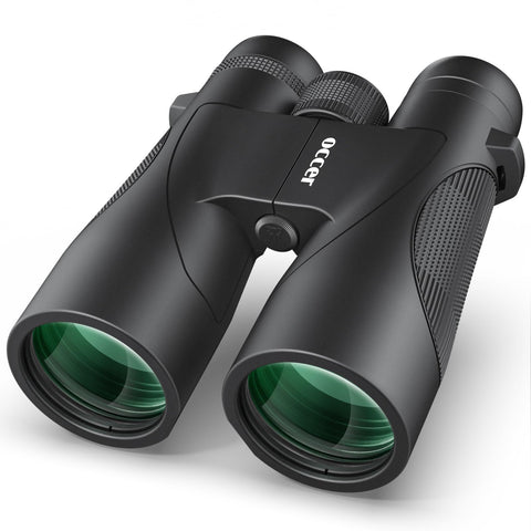 occer 12x50 Binoculars for Adults High Powered - HD Bird Watching Binoculars for Hunting with Clear Vision - Easy Focus Binoculars with Long Range for Hiking Travel Cruise Trip Concert Stargazing