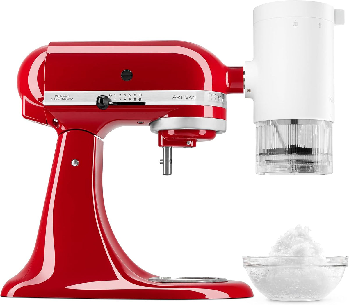 KitchenAid KSMSIA Shave Ice Attachment for KitchenAid Stand Mixers