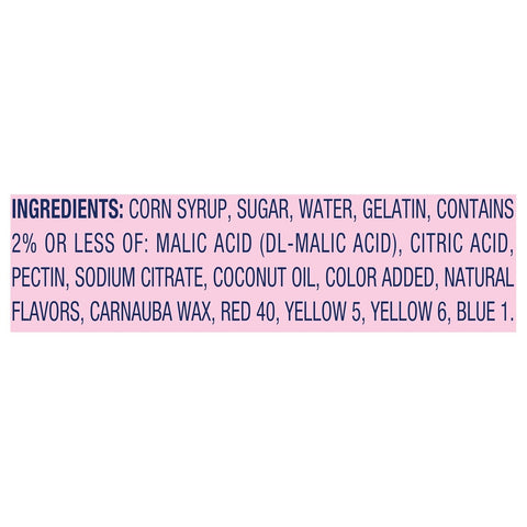 SweeTARTS Gummies Fruity Splitz Candy, Sweet & Tart, Resealable, 9 oz