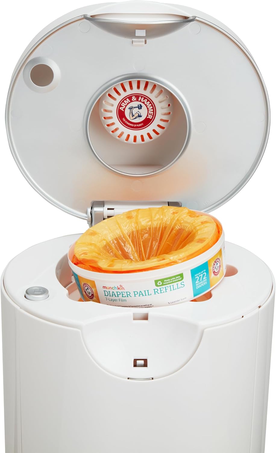 Munchkin Arm & Hammer Diaper Pail Refills, Lavender, 8 Pack
