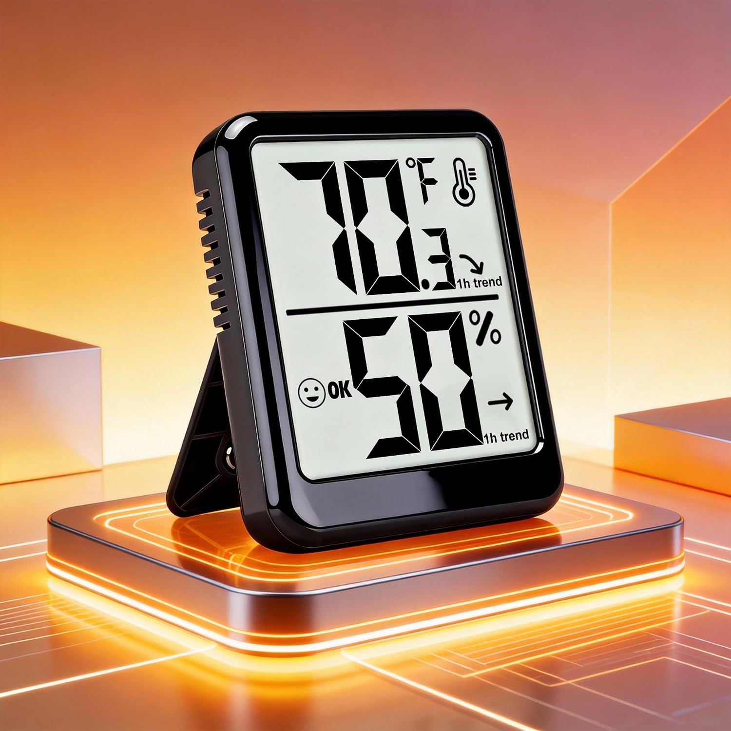 Room Thermometer Indoor Hygrometer Digital Humidity Meter