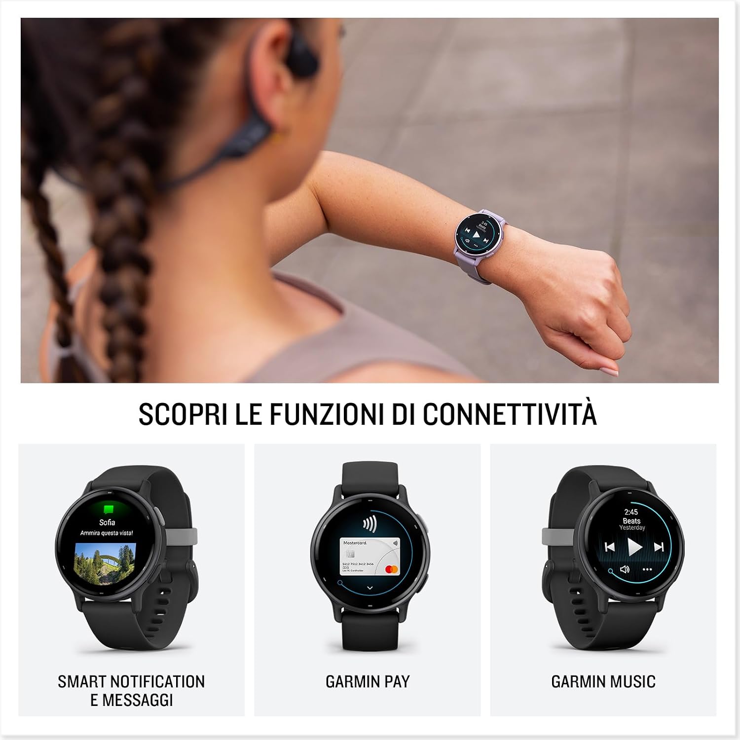 Garmin vívoactive® 5, Health & Fitness GPS Smartwatch, 42mm, Navy