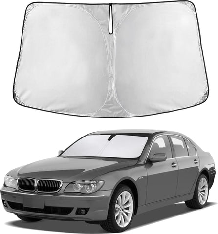 EcoNour Windshield Sunshade Compatible for BMW 7 Series 2001-2005 2006