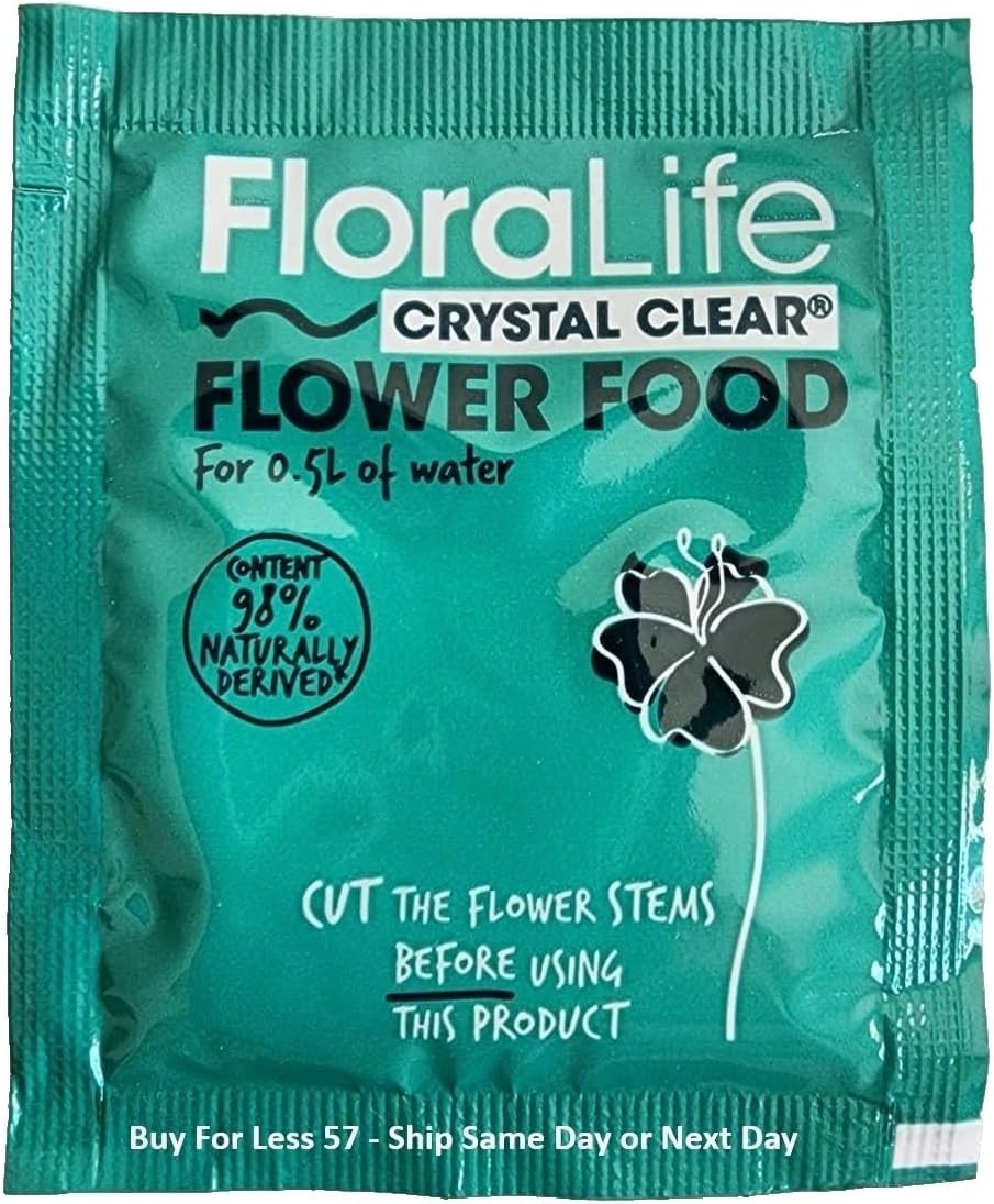 Floralife Flower Food 300, 5gm pkg 50