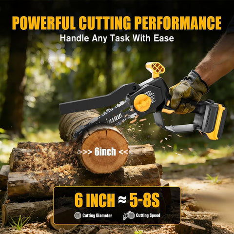Mini Chainsaw Compatible with DeWalt 20V MAX Battery