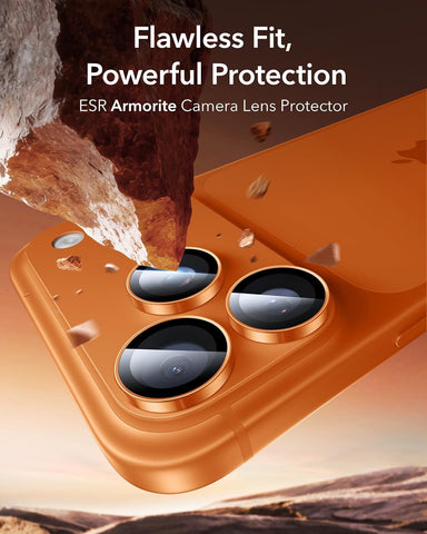 ESR for iPhone 17 Pro Max/17 Pro Camera Lens Protector, 1 Pack, Orange