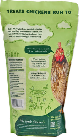 Pecking Order Oyster Shell - Calcium Supplement to Support Laying Hens and Strong Egg Shell Development (5 LB) (Packaging May Vary)