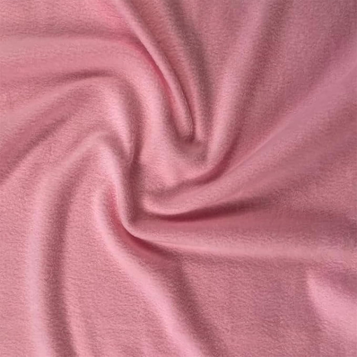 FabricLA Polar Fleece Fabric 60" Wide - Soft Plush 280 GSM Heavyweight Anti-Pill Blanket Fabric for Sewing Throws, Ponchos, Pillow Covers, PJ Pants, Cushions and Liners, Dust Pink, 2 Yards